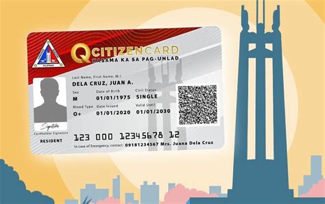 what type of id is quezon city id|QC E.